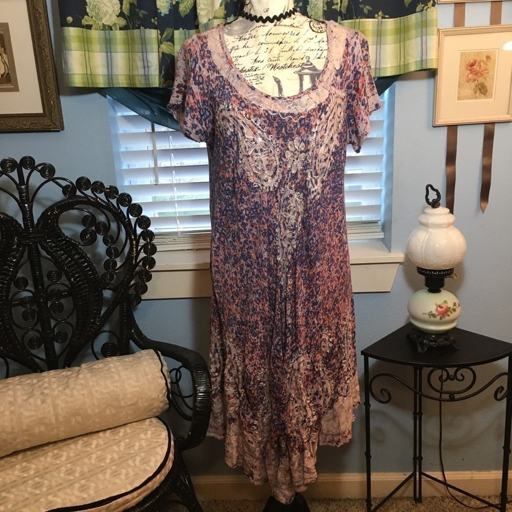 Ace Fashion sequins with pretty embroidered neck and hemline